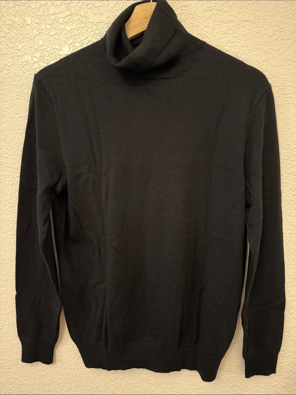 Club Room Black Turtleneck Sweater for Men